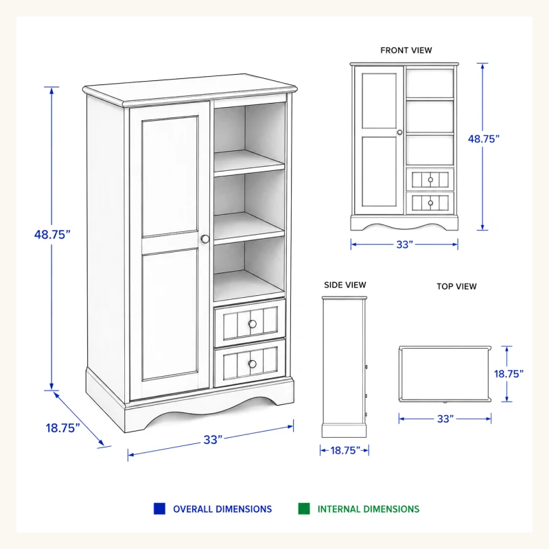 Minora Baby Wardrobe View 3