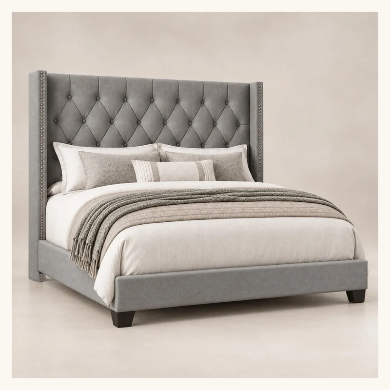 Bellmere Wingback Bed Set View 3