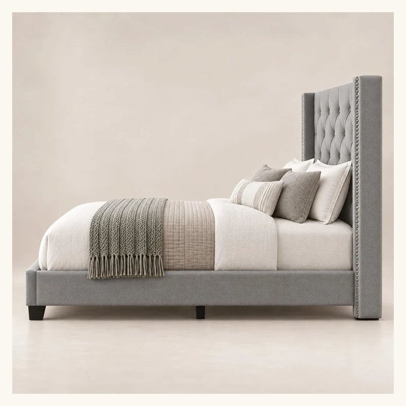 Bellmere Wingback Bed Set View 4