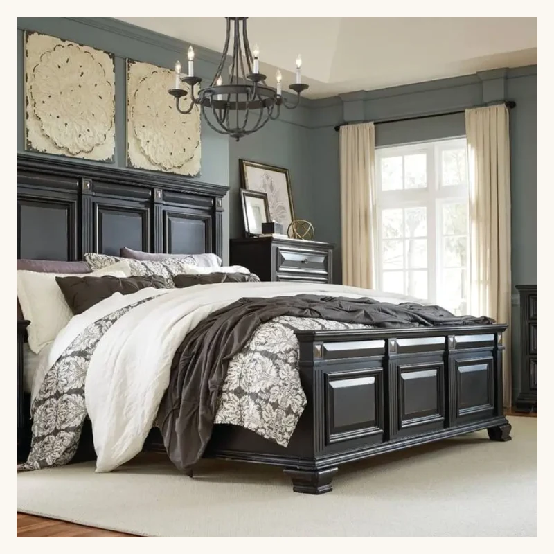 Blackwood Noir Bedroom Set View 2