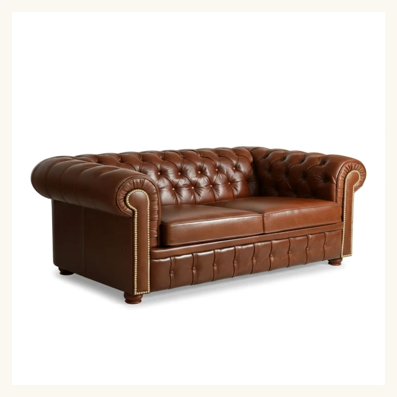 British Classic Chesterfield Sofa View 3