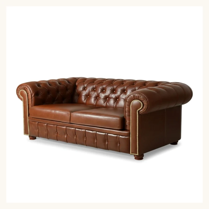 British Classic Chesterfield Sofa View 4