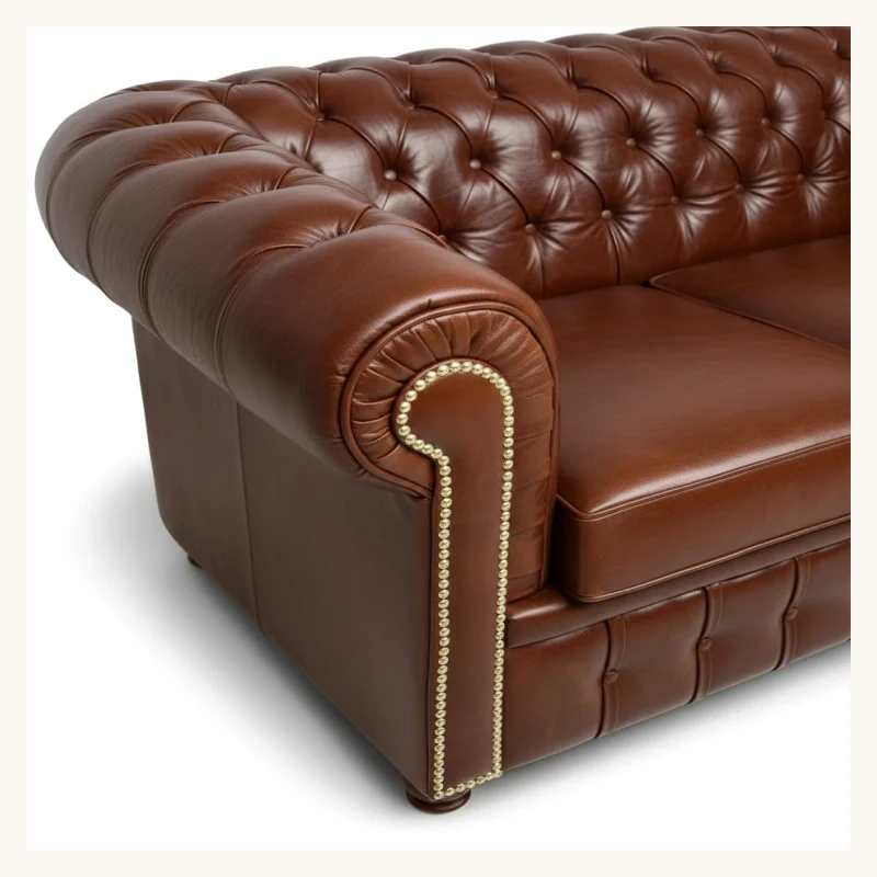 British Classic Chesterfield Sofa View 5