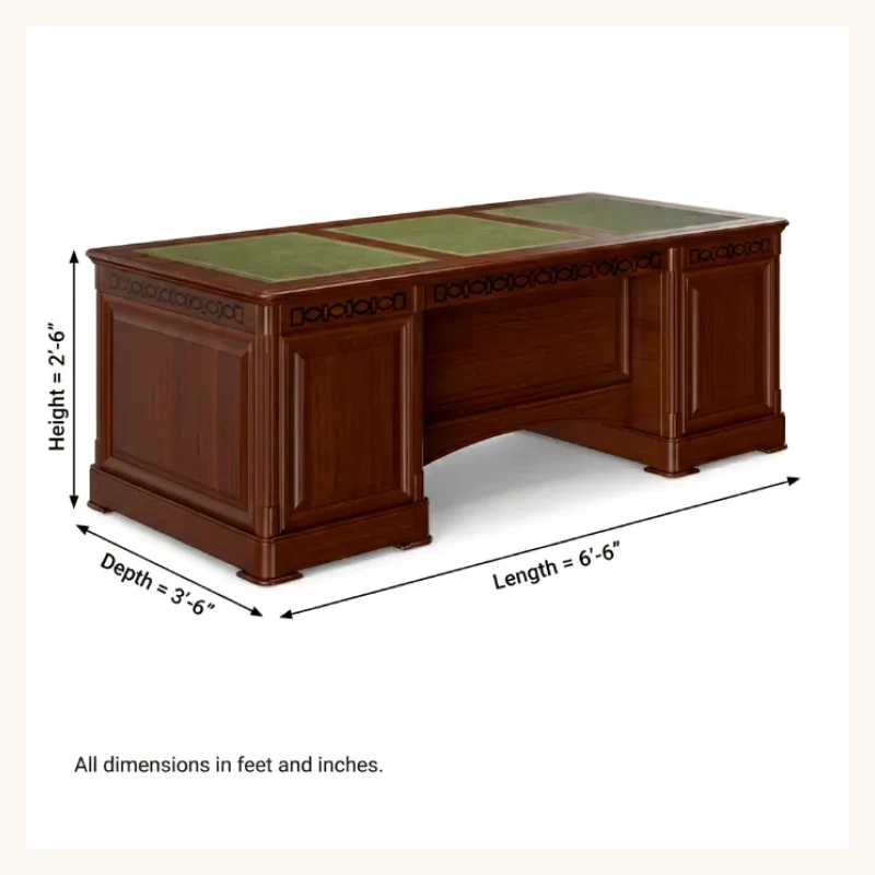 Conte Executive Desk View 3