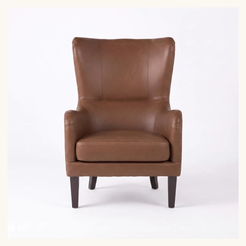 Crown Upholstered Wingback Chair View 2