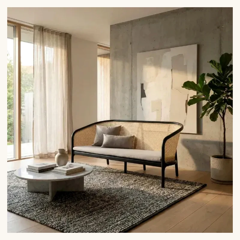 Elaila Cane Sofa