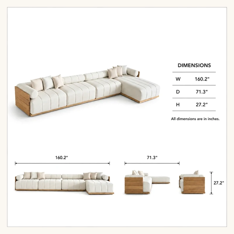 Fjord Modular Outdoor Sofa View 5
