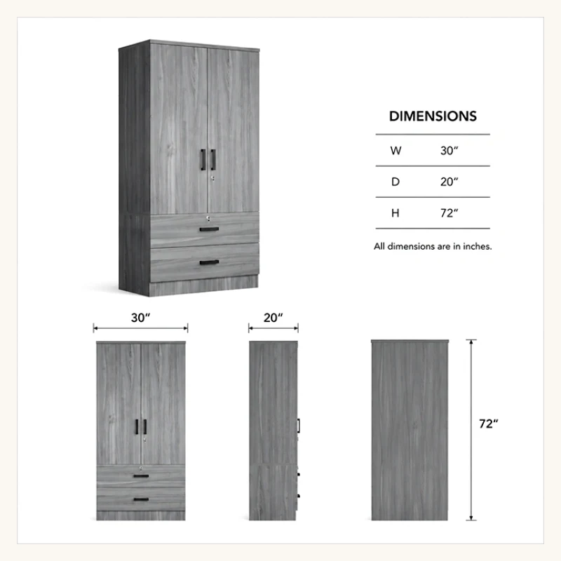 Frost Wardrobe View 4
