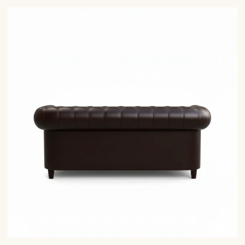 Hemington Chesterfield Leather Sofa View 4