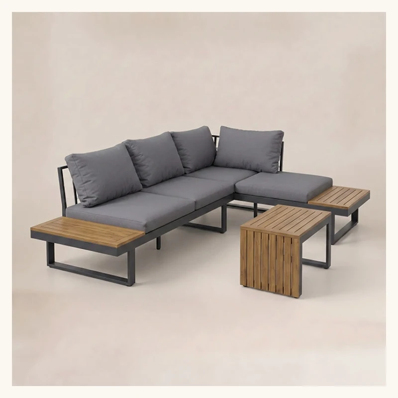 Kade Outdoor Sectional Sofa Set View 5
