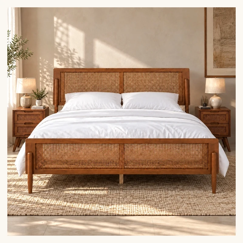 Maroven Grid Bed Set View 2