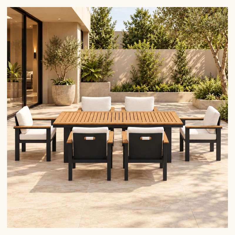 Quartz Outdoor Dining Set View 2