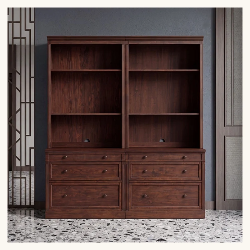 Stalwart Bookshelf Cabinet View 2