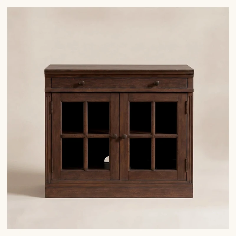 Stalwart Glass Door Cabinet