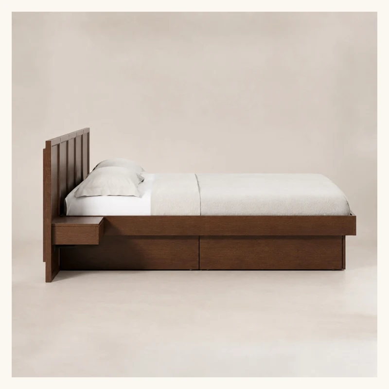 Veyran Wooden Storage Bed Set View 5