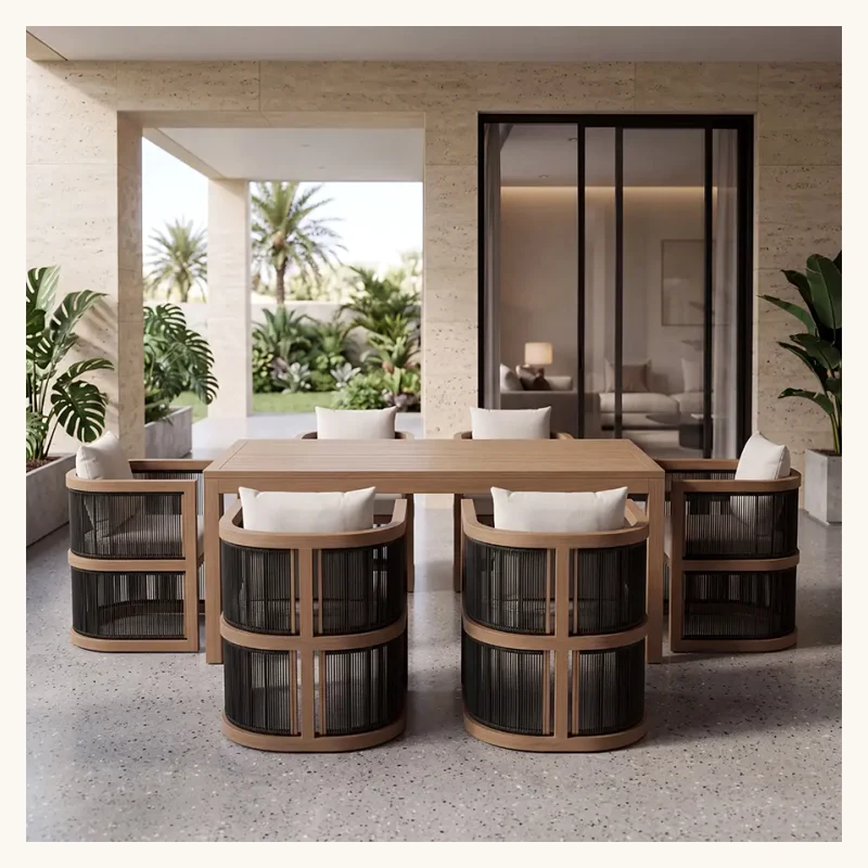 Wharf Outdoor Dining Set View 5