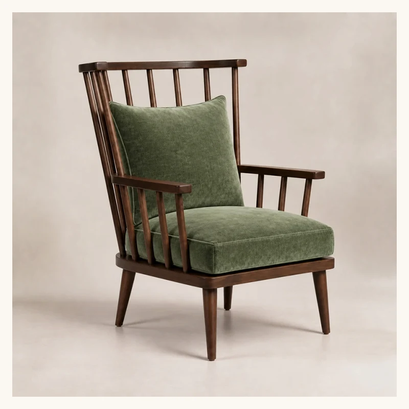 Windsor Nest Spindle Armchair View 2